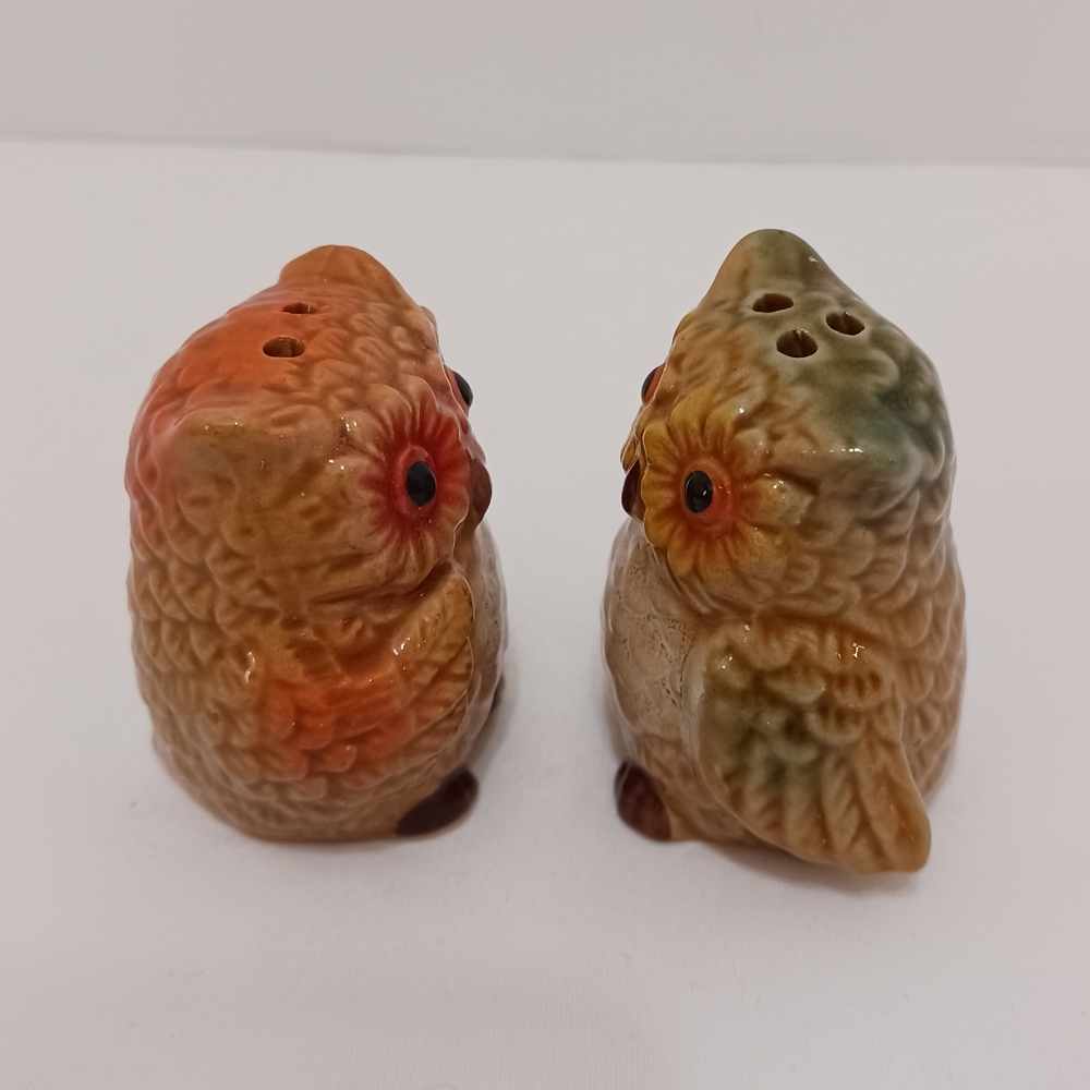 🦉Cracker Barrel Owls Salt and Pepper Shaker Set 2" - Picture 3 of 7